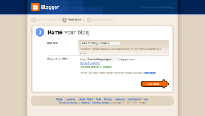 Name your Blog
