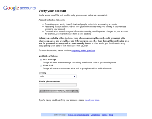 Verify Account