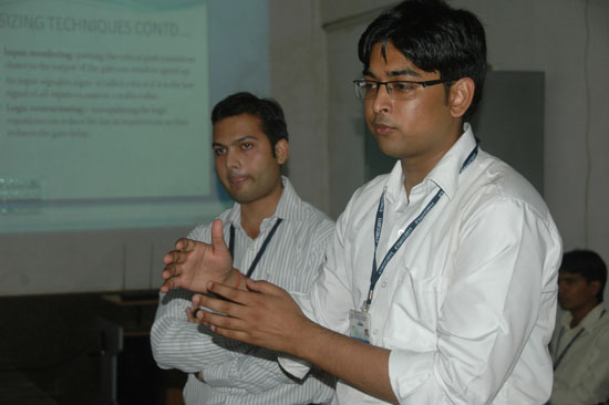 Emerging intellectuals presenting their research papers at ETNCC 2011