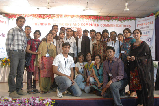 Prof. Sorel with Team of Volunteers and Participants from CTAE | ETNCC-2011