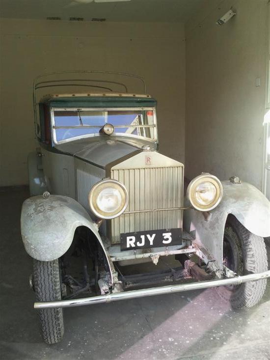 Name of Car: Rolls Royce -- Model: 20/25 H.P. -- Year of Mfd: 1930-31