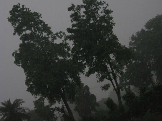 Rain in Udaipur 2011