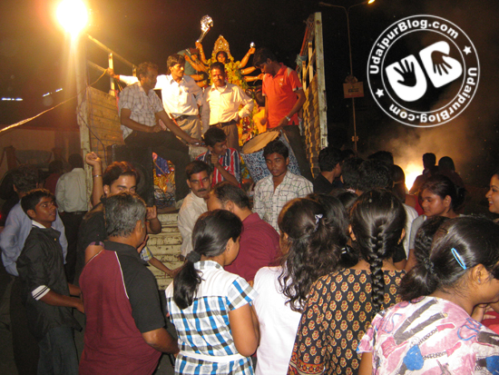 Visarjan | Durga Pooja | UdaipurBlog.com