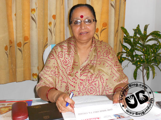 Dr. Vijaya Lakshmi Chouhan | UdaipurBlog