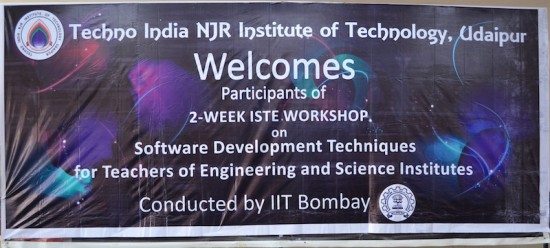 IITB - 2 week ISTE Workshop