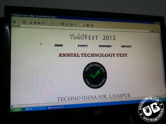 College Site : techno India NJR