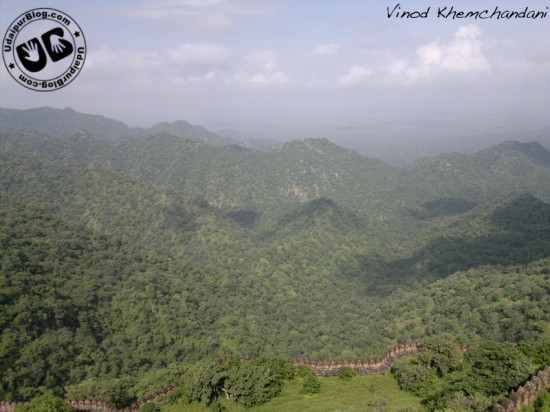 from top of sajjangadh