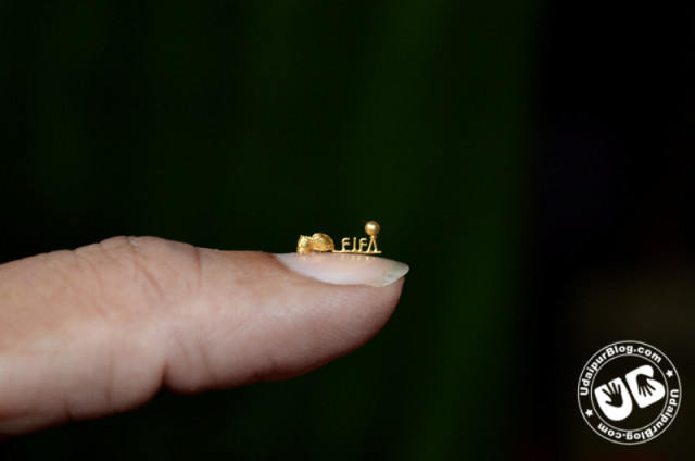 gold miniature 