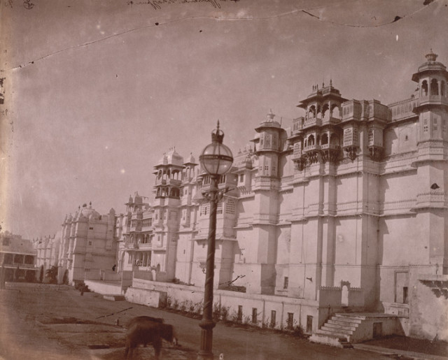 East faade of the City Palace, Udaipur