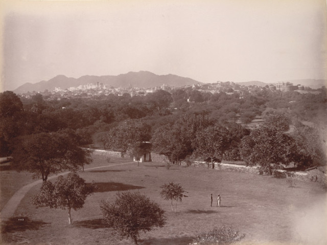 General view of the City from the Residency, [Udaipur]