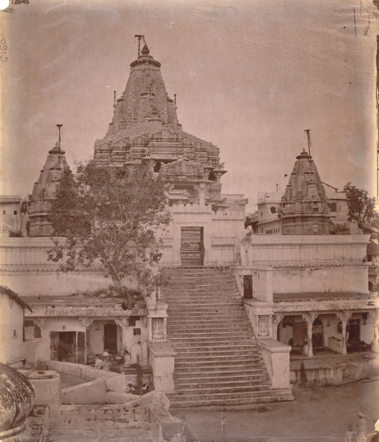 General view of the Jagdish Temple, Udaipur