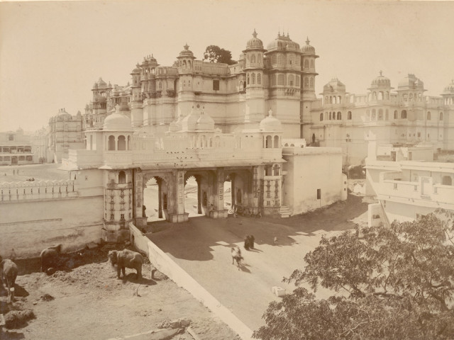 Palace with the Tripolia Gate, Udaipur