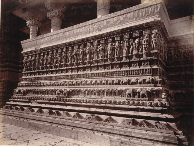 Plinth Sculptures of Jugdeesh Temple, [Udaipur]