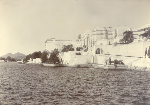 The Palace, Udaipur. From the south 