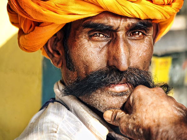 men with moustache udaipur