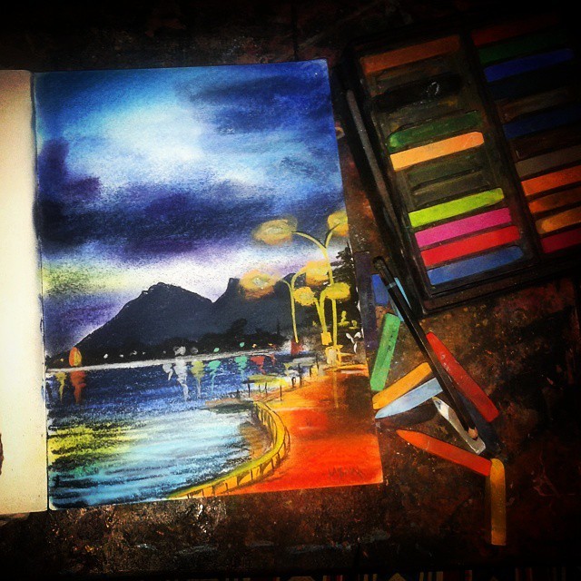 My Love for Udaipur in Paintings ~ Kashish Seth