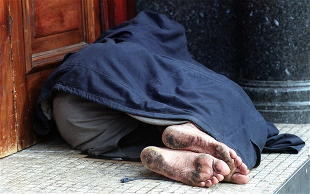 homeless and needy