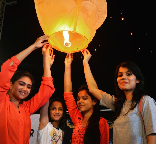 Udaipur Lantern Festival 2015