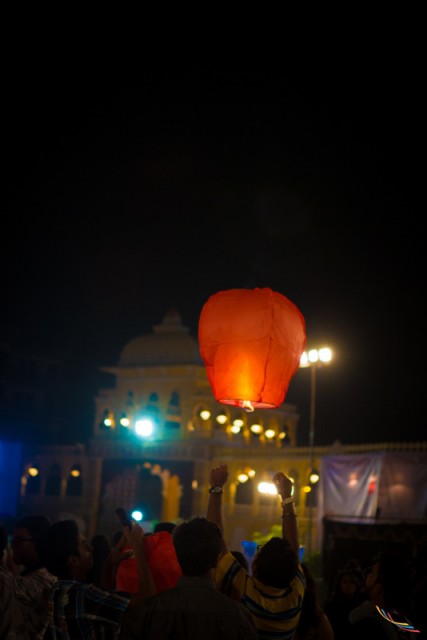 Udaipur Lantern Festival 1