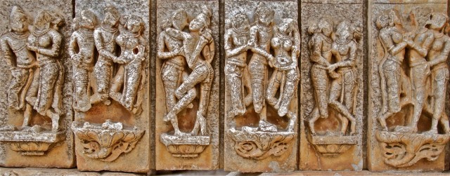 Stone carvings at Sahastra Bahu temple Udaipur