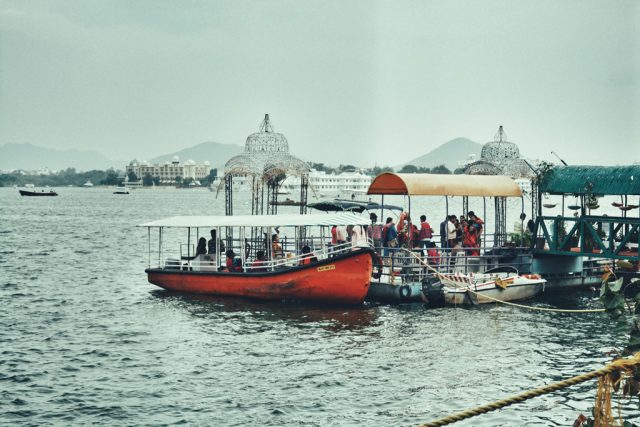 Lake pichola boat ride