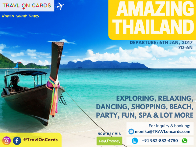 thailand trip travl on cards