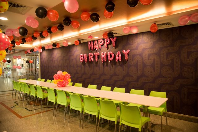 birthday party zone celebration mall