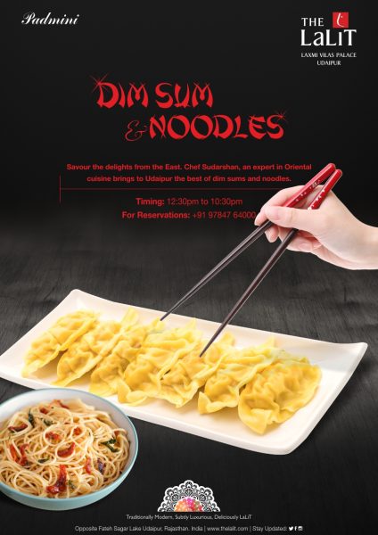 dim sum & noodles food festival udaipur