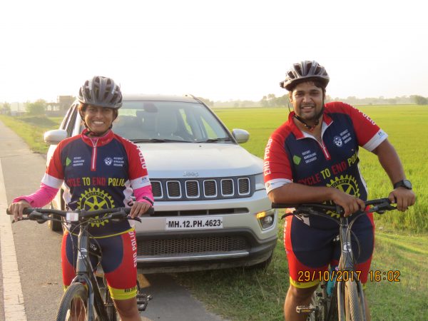 Cyclists Touring India To Support Polio Eradication are in Udaipur, Know Why!