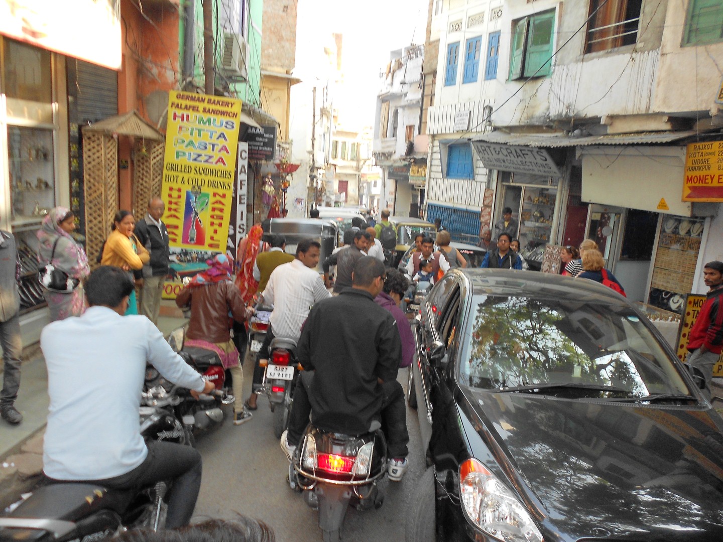 Traffic in Udaipur