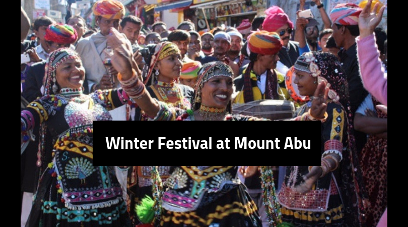 winter festival at Mount abu