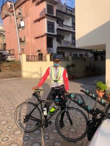 Rishabh Jain Cyclist