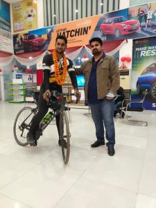 Rishabh Jain Cyclist