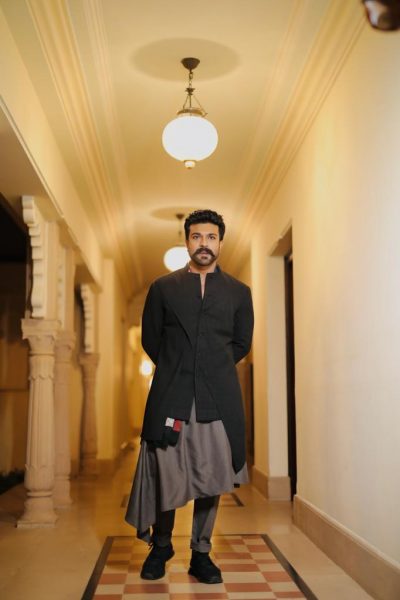 Ram Charan and Family at Niharika Konidela Wedding