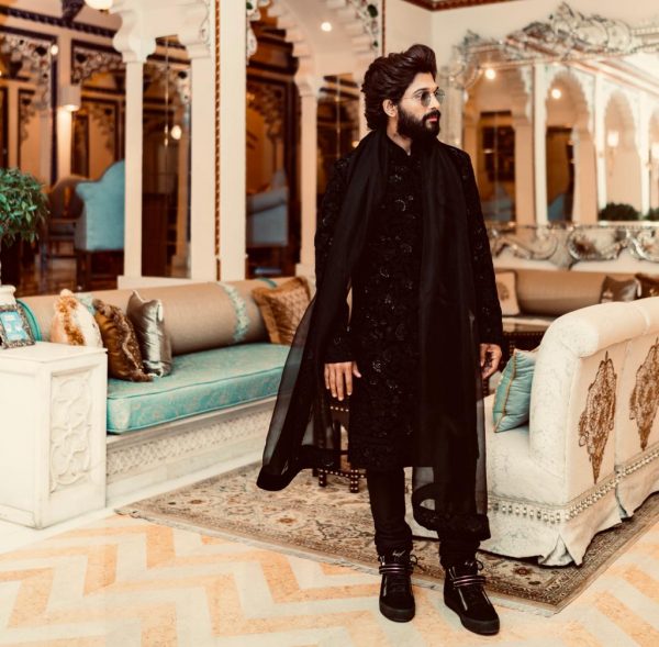 Allu Arjun in Udaipur