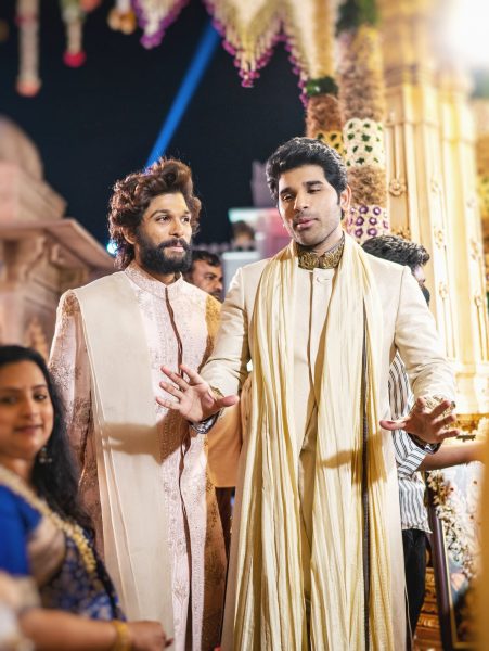 Allu sirish at Niharika Konidela Wedding 