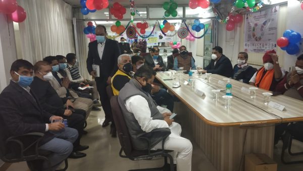 I ceremony of Covid Vaccination process in Udaipurnaugural