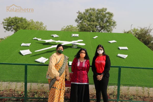 1000 sq. ft. Floral Clock at Maharana Pratap Airport