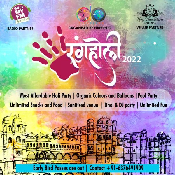 RANG HOLI 2022 UDAIPUR