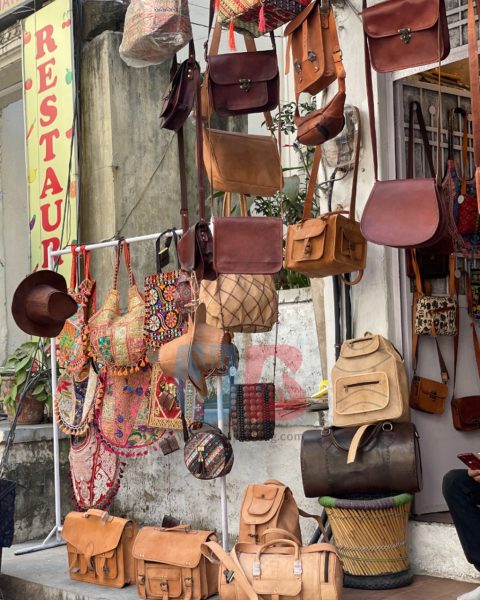Brown Solid Goat Leather Bags at Rs 1400 in Jodhpur | ID: 22243778212